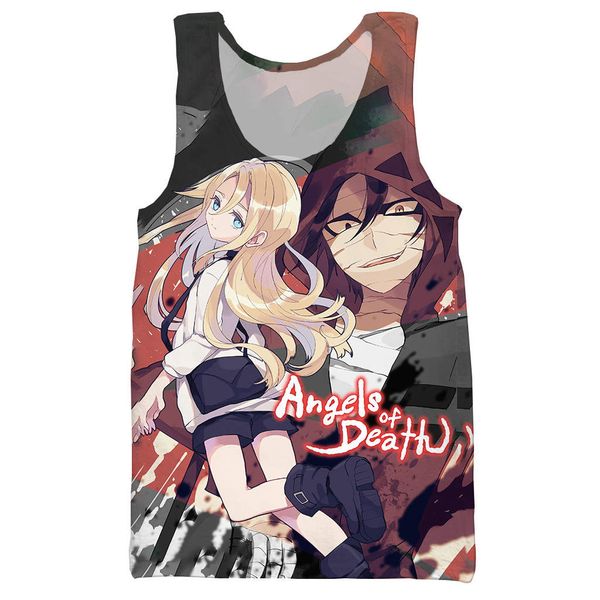 angels of death 3d printed tank for men fashion summer tank work out men women, White;black
angels of death 3d printed tank for men fashion summer tank work out men women, White;black