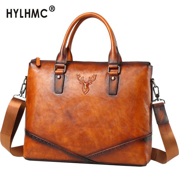 leather briefcase men's bag business handbag 14 inch lapbag men shoulder messenger europe and america casual leather
leather briefcase men's bag business handbag 14 inch lapbag men shoulder messenger europe and america casual leather