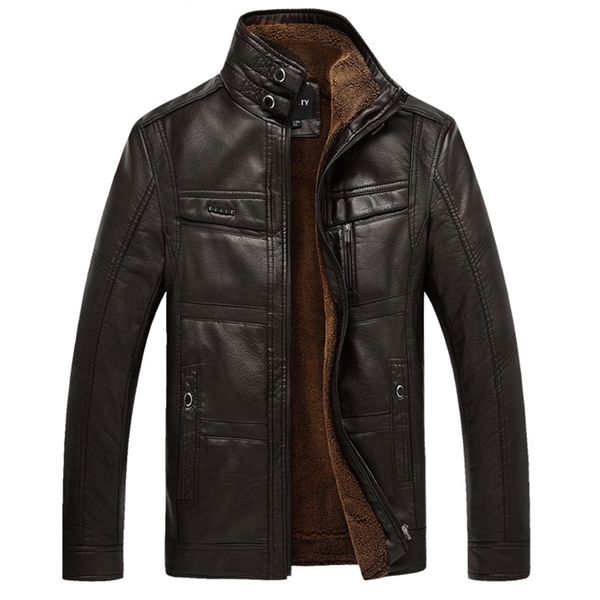 xingdeng pu brand high leather jacket men coats plus 5xl quality outerwear men business winter faux fur male clothes fleece, Black;brown
xingdeng pu brand high leather jacket men coats plus 5xl quality outerwear men business winter faux fur male clothes fleece, Black;brown