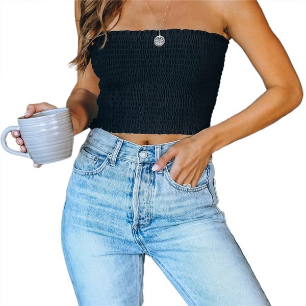 women tank new pure color elastic slim short wear female sleeveless backless cropped femme 2020 vests, White
women tank new pure color elastic slim short wear female sleeveless backless cropped femme 2020 vests, White