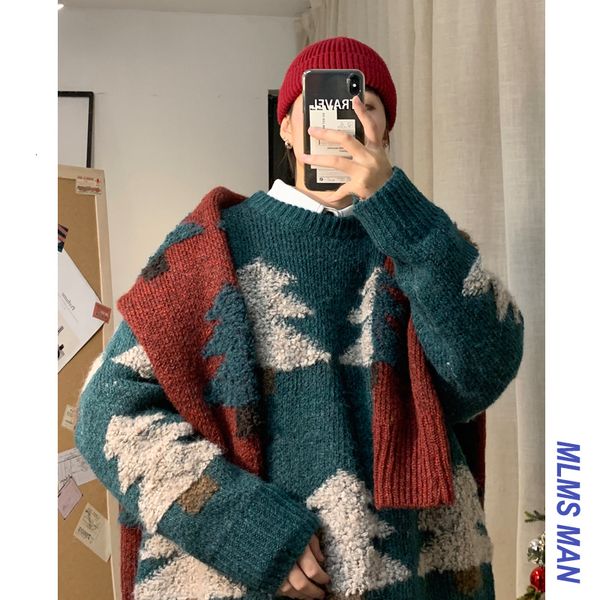 winter christmas tree sweater men's warm fashion contrast color casual o-neck knit pullover man loose long sleeve sweater male, White;black
winter christmas tree sweater men's warm fashion contrast color casual o-neck knit pullover man loose long sleeve sweater male, White;black