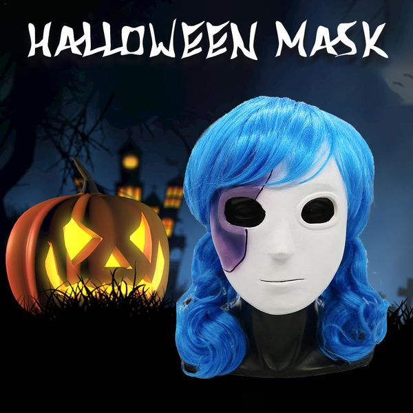 unisexe masque de cosplay jeu sombre carnaval halloween masque horrible accessoire cadeau with blue wig
unisexe masque de cosplay jeu sombre carnaval halloween masque horrible accessoire cadeau with blue wig