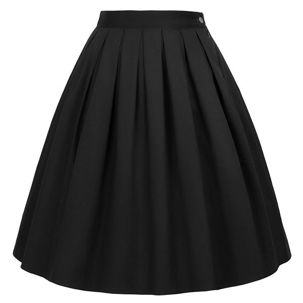 gk black red green retro skirt elegant vintage floral skirt women party wedding 90s lolita occident cotton skater pinup skirt, Black;gray
gk black red green retro skirt elegant vintage floral skirt women party wedding 90s lolita occident cotton skater pinup skirt, Black;gray