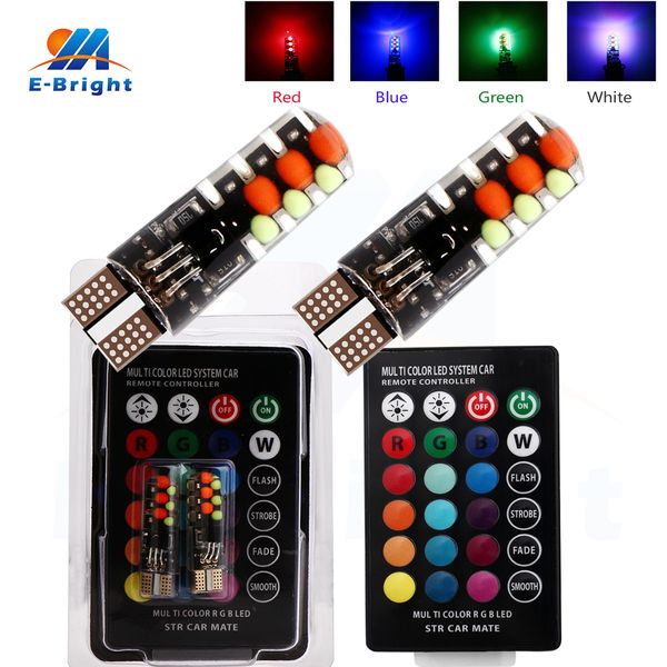 2 sets 10 sets rgb t10 w5w cob 12 smd led bulbs silica car interior light side wedge lamp flash/strobe with remote controller
2 sets 10 sets rgb t10 w5w cob 12 smd led bulbs silica car interior light side wedge lamp flash/strobe with remote controller