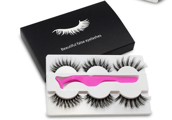 3 pairs/set 3d eyelashes false eyelashes eye makeup natural long thick eyelash extension mink eye lashes eyelash eyelash clip applicator
3 pairs/set 3d eyelashes false eyelashes eye makeup natural long thick eyelash extension mink eye lashes eyelash eyelash clip applicator