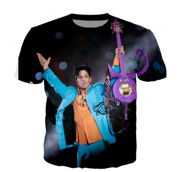fashion pop singer prince rogers nelson t-shirt 3d printed women/men summer funny short sleeve t-shirt casual k725, White;black
fashion pop singer prince rogers nelson t-shirt 3d printed women/men summer funny short sleeve t-shirt casual k725, White;black
