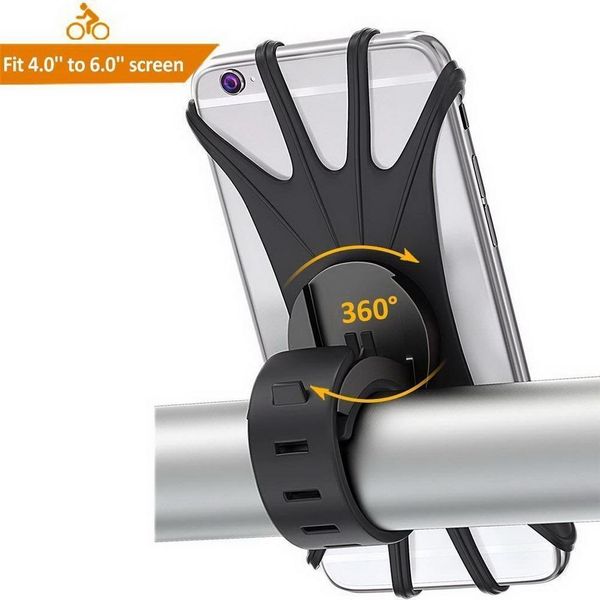 360 degree rotation silicone elastic strap bike phone holder bicycle bike, mountain bike, motorbike accessory
360 degree rotation silicone elastic strap bike phone holder bicycle bike, mountain bike, motorbike accessory