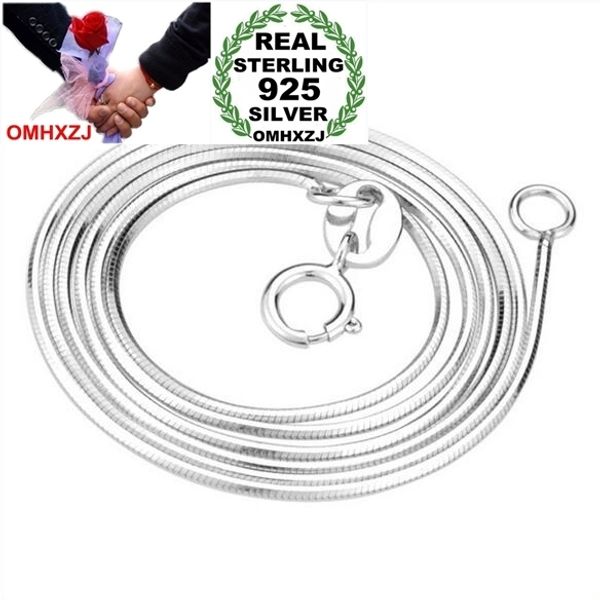 omhxzj wholesale fashion woman 16 & 18 inch 1.2mm platinum 925 sterling silver round snake bone short chains necklaces gift nk03
omhxzj wholesale fashion woman 16 & 18 inch 1.2mm platinum 925 sterling silver round snake bone short chains necklaces gift nk03