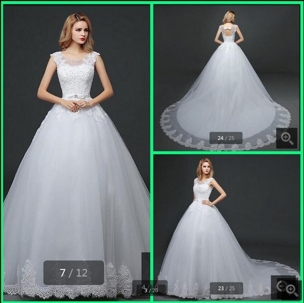 robe de mariage 2019 ball gown cap sleeve wedding dresses hollow back corset beading pearls lace appliques wedding gowns sale, White
robe de mariage 2019 ball gown cap sleeve wedding dresses hollow back corset beading pearls lace appliques wedding gowns sale, White