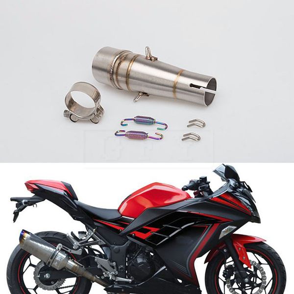 for ninja 300 z250 2013 to 2016 ninja 250r 2013 to 2016 z300 2015 motorcycle exhaust muffler escape link pipe
for ninja 300 z250 2013 to 2016 ninja 250r 2013 to 2016 z300 2015 motorcycle exhaust muffler escape link pipe
