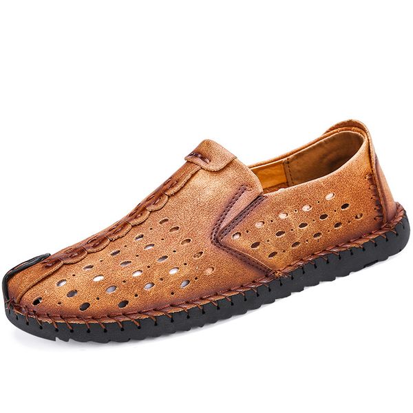 limeike summer men shoes casual slip on mens loafers moccasins genuine leather breathable male driving shoes, Black
limeike summer men shoes casual slip on mens loafers moccasins genuine leather breathable male driving shoes, Black