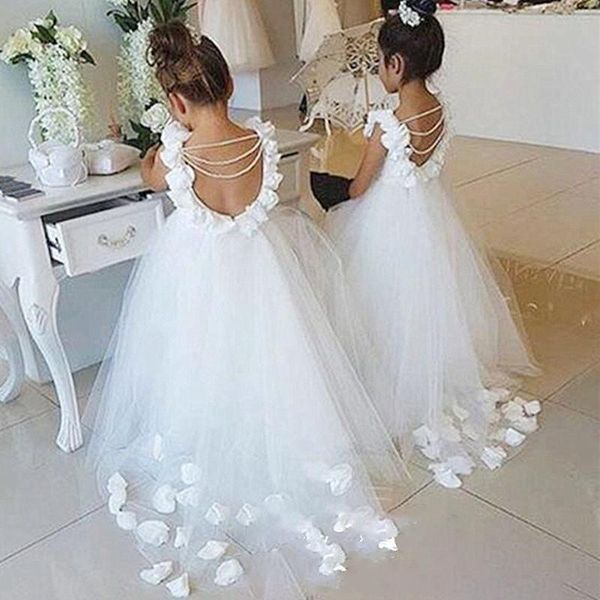 2020 lovely backless flower girls dresses with bubble sleeves pearls tassels 3d-floral appliques flowers little kids dress pageant gown
2020 lovely backless flower girls dresses with bubble sleeves pearls tassels 3d-floral appliques flowers little kids dress pageant gown