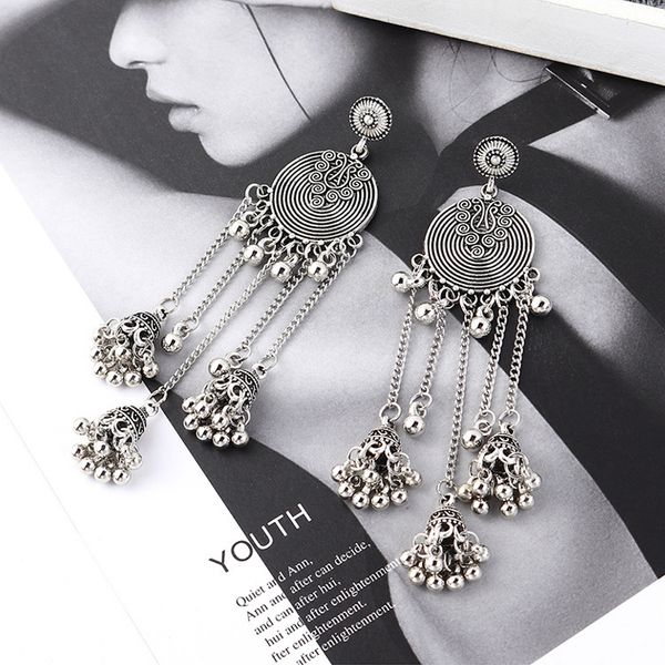bollywood oxidized jewellery ethnic silver afghan long tassel beaded drop flower jhumka nepal gypsy wedding jewelry
bollywood oxidized jewellery ethnic silver afghan long tassel beaded drop flower jhumka nepal gypsy wedding jewelry