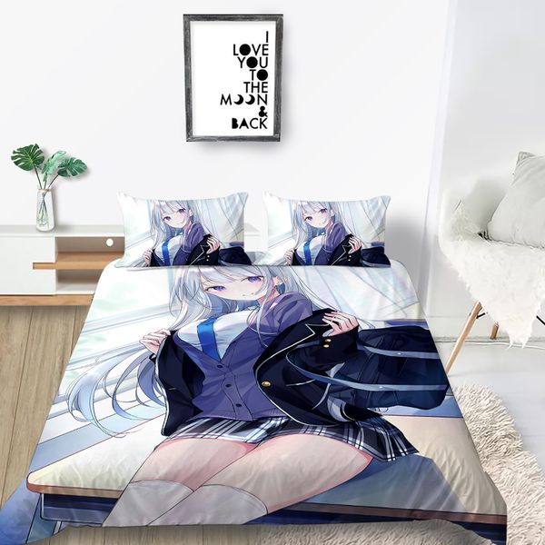 bedding set anime girl beautiful 3d duvet cover japanese single king double twin full bed set with pillowcase 3pcs2709
bedding set anime girl beautiful 3d duvet cover japanese single king double twin full bed set with pillowcase 3pcs2709