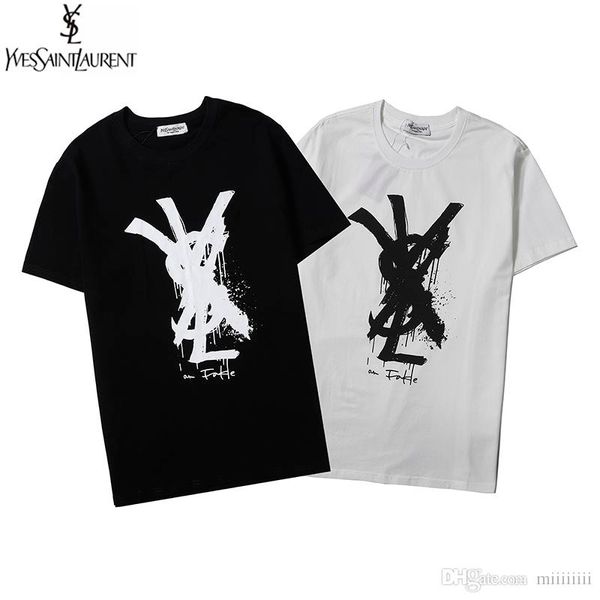 2020 new designers yves saint laurent spring and summer men and women t-shirt 100% cotton t-shirt men women shirt printed 05, White;black
2020 new designers yves saint laurent spring and summer men and women t-shirt 100% cotton t-shirt men women shirt printed 05, White;black