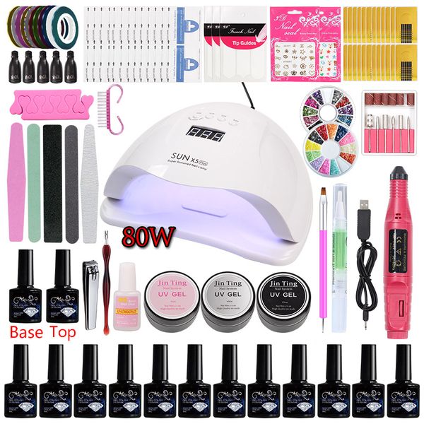 acrylic nail kit professional set gel nail polish set with uv lamp base coat poly gel kits for manicure art tools
acrylic nail kit professional set gel nail polish set with uv lamp base coat poly gel kits for manicure art tools