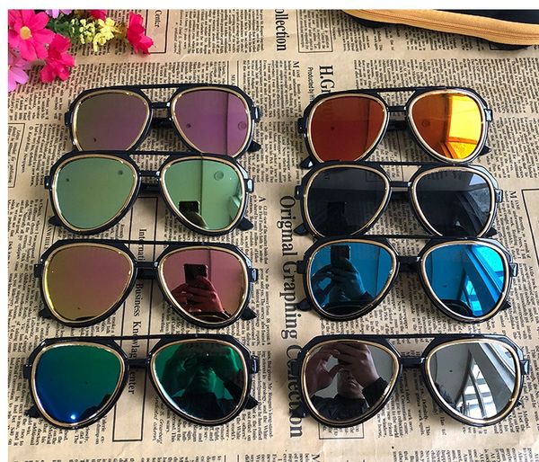 vintage kids oversized sunglass uv400 brand 2018 children's mirror sun glass shades baby boy girl sunglass, Blue
vintage kids oversized sunglass uv400 brand 2018 children's mirror sun glass shades baby boy girl sunglass, Blue