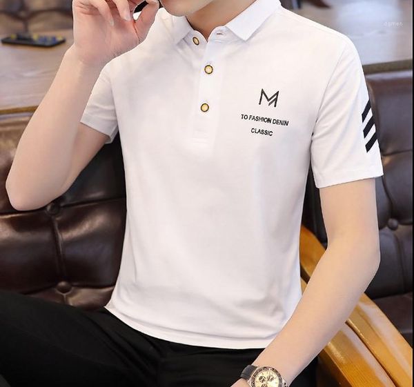tops casual solid polos коротким рукавом turn down воротник лето мужская одежда классический тройники mens конструктора, White;black
tops casual solid polos коротким рукавом turn down воротник лето мужская одежда классический тройники mens конструктора, White;black