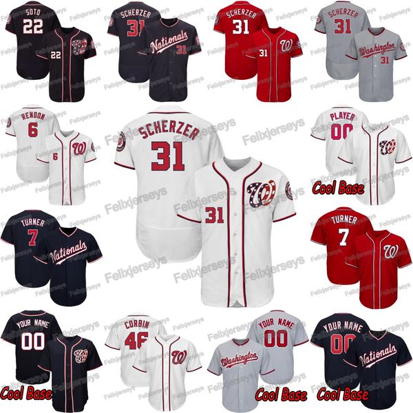 Washington Juan Soto Max Scherzer Anthony Rendon Adam Eaton Patrick Corbin Nationals Stephen Strasburg Victor Robles Ryan Zimmerman Jersey
Washington Juan Soto Max Scherzer Anthony Rendon Adam Eaton Patrick Corbin Nationals Stephen Strasburg Victor Robles Ryan Zimmerman Jersey
