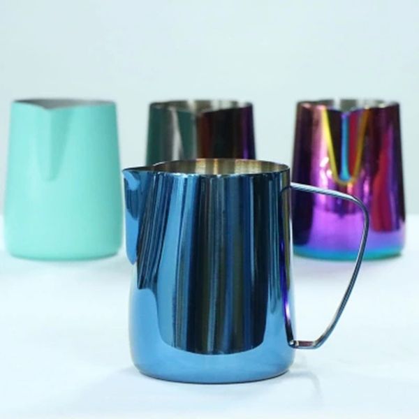 micck milk jug 0.3-0.6l stainless steel frothing pitcher coffee milk frother japanese-style pull flower cup milk foam tool
micck milk jug 0.3-0.6l stainless steel frothing pitcher coffee milk frother japanese-style pull flower cup milk foam tool