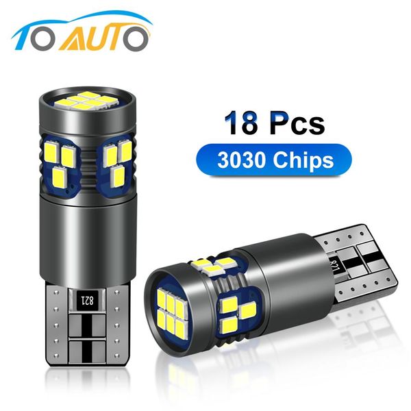 2pcs canbus led 194 168 t10 w5w 18pcs 3030 led chips error car interior lights reading map dome lamp auto bulb 12v
2pcs canbus led 194 168 t10 w5w 18pcs 3030 led chips error car interior lights reading map dome lamp auto bulb 12v