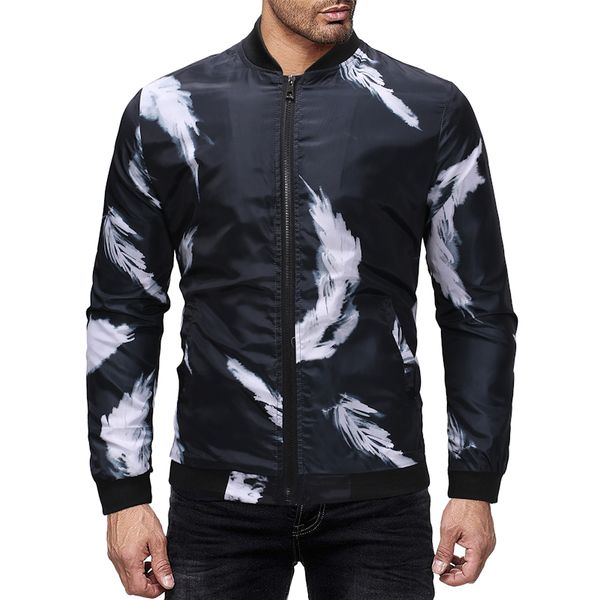 2018 autumn and winter new men's casual flower jacket plus-size men's coat, Black;brown
2018 autumn and winter new men's casual flower jacket plus-size men's coat, Black;brown