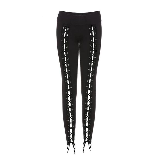 leggings pants bandage women spring black slim lace-up streetwear skinny fashion casual harajuku goth pants, Black;white
leggings pants bandage women spring black slim lace-up streetwear skinny fashion casual harajuku goth pants, Black;white