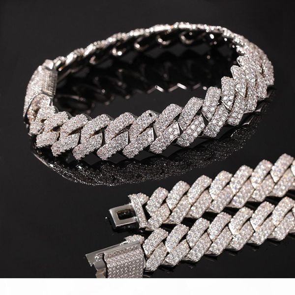 new arrival luxury designer gold bling diamond mens cuban link chain bracelet iced out cubic zirconia curb wristband chains jewelry for guys, Black
new arrival luxury designer gold bling diamond mens cuban link chain bracelet iced out cubic zirconia curb wristband chains jewelry for guys, Black