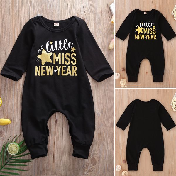 newborn kids baby girl romper new year clothes fall long sleeve round neck black letter jumpsuit outfits cotton clothing, Blue
newborn kids baby girl romper new year clothes fall long sleeve round neck black letter jumpsuit outfits cotton clothing, Blue