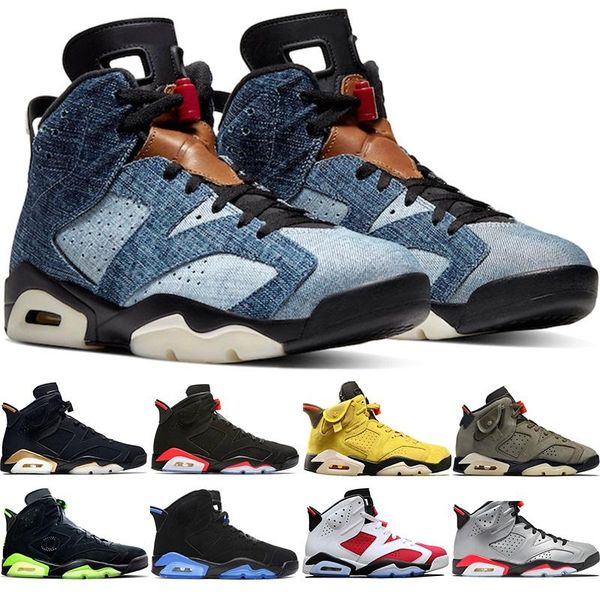 washed denim 6 travis scotts 6s men basketball shoes black infrared dmp 3m reflective mens trainers sports sneakers size 40-47
washed denim 6 travis scotts 6s men basketball shoes black infrared dmp 3m reflective mens trainers sports sneakers size 40-47