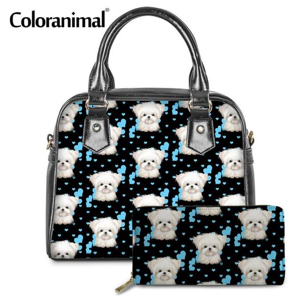 coloranimal женская мода на ремне сумки cartoon мальтийский печати crossbody сумка симпатичные pu кожаные сумки сцепления сумка для хранения
coloranimal женская мода на ремне сумки cartoon мальтийский печати crossbody сумка симпатичные pu кожаные сумки сцепления сумка для хранения