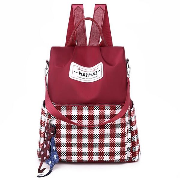 2019 backpack nylon oxford cloth waterproof scottish plaid backpack style women leisure fashion bags handbag various styles schoolbag a004l
2019 backpack nylon oxford cloth waterproof scottish plaid backpack style women leisure fashion bags handbag various styles schoolbag a004l