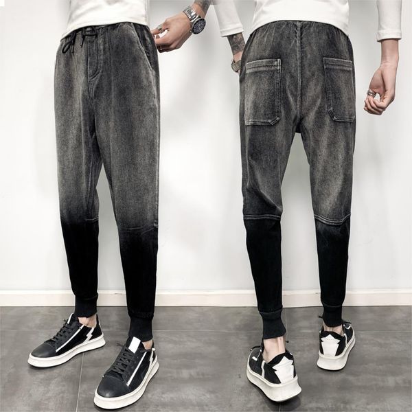 2019 men casual harem pants sweatpants joggers pant cotton splice black male streetwear hip hop trousers pantalones hombre
2019 men casual harem pants sweatpants joggers pant cotton splice black male streetwear hip hop trousers pantalones hombre