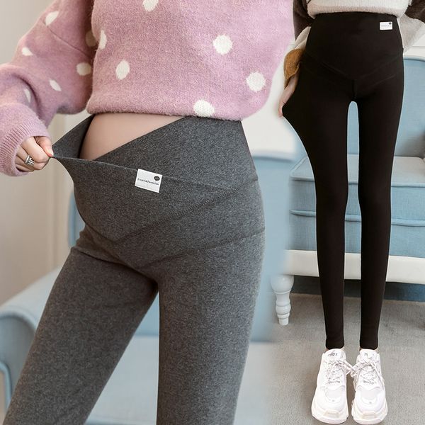 pregnant women's pants wear leggings in autumn and winter fashion cotton pants cross supporting abdomen maternity leggings, White
pregnant women's pants wear leggings in autumn and winter fashion cotton pants cross supporting abdomen maternity leggings, White