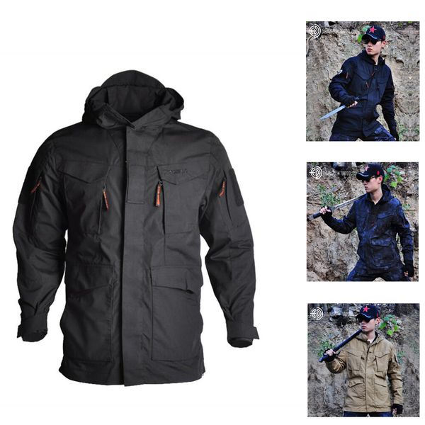 m65 tactical jacket army men coat windbreaker hunting hoodie jacket outdoor sport coat, Black;brown
m65 tactical jacket army men coat windbreaker hunting hoodie jacket outdoor sport coat, Black;brown