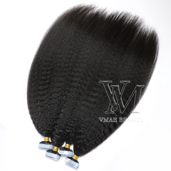 vmae indian hair single 100g kinky straight natural color 100% unprocessed virgin human hair tape ins human hair extensions, Black
vmae indian hair single 100g kinky straight natural color 100% unprocessed virgin human hair tape ins human hair extensions, Black