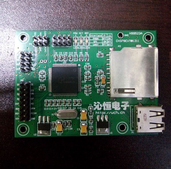 usb2.0 development kit, ch378 evaluation board, the need for external single-chip microcomputer, readable, write u disk, sd card
usb2.0 development kit, ch378 evaluation board, the need for external single-chip microcomputer, readable, write u disk, sd card