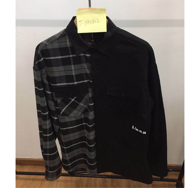 2019 new arrival fall and winter style fast fashion plaid long-sleeved loose casual men shirt 100% cotton double pocket, White;black
2019 new arrival fall and winter style fast fashion plaid long-sleeved loose casual men shirt 100% cotton double pocket, White;black