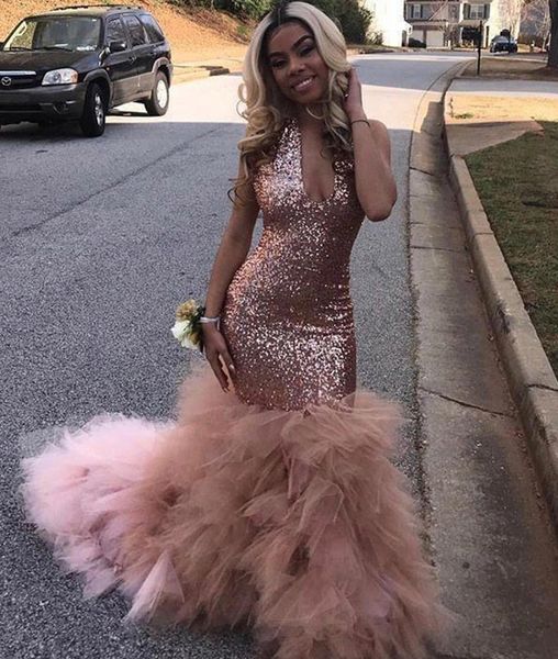 custom made african black girls sequined prom dress plus size rose gold formal pageant holidays wear graduation evening party gown
custom made african black girls sequined prom dress plus size rose gold formal pageant holidays wear graduation evening party gown