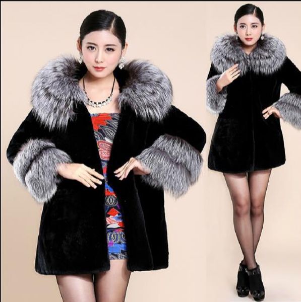 vetement 2019 winter women's faux fur coat artificial fur overcoat furry jacket femme plus size furry fake outwear q919, Black
vetement 2019 winter women's faux fur coat artificial fur overcoat furry jacket femme plus size furry fake outwear q919, Black