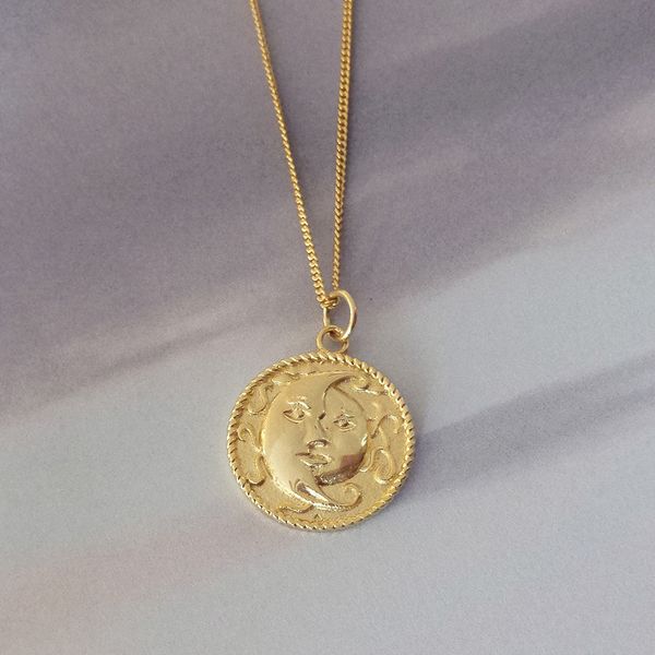 sun moon pendants necklace 925 sterling silver necklace for women design gold chain vintage accessories clothing fine jewelry
sun moon pendants necklace 925 sterling silver necklace for women design gold chain vintage accessories clothing fine jewelry