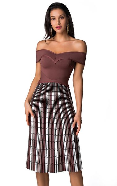 celebrity off the shoulder striped slach neck rayon bandage dress cocktail party dress, Black;gray
celebrity off the shoulder striped slach neck rayon bandage dress cocktail party dress, Black;gray