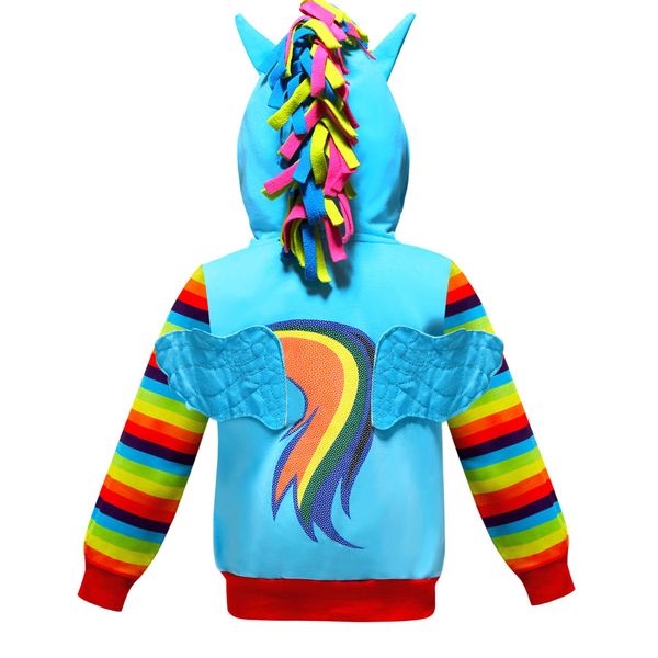 printed jacket girl rainbow pony sweater hoodie kids winter coats children designer clothes kids designer jackets girls, Black
printed jacket girl rainbow pony sweater hoodie kids winter coats children designer clothes kids designer jackets girls, Black