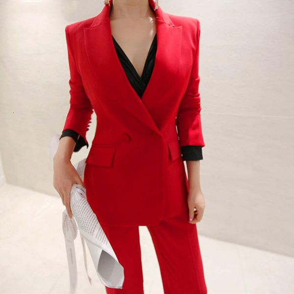 taotrees red women pant suits slim blazer jacket & ankle-length pants female blazer suits set 2 pieces set autumn, White;black
taotrees red women pant suits slim blazer jacket & ankle-length pants female blazer suits set 2 pieces set autumn, White;black
