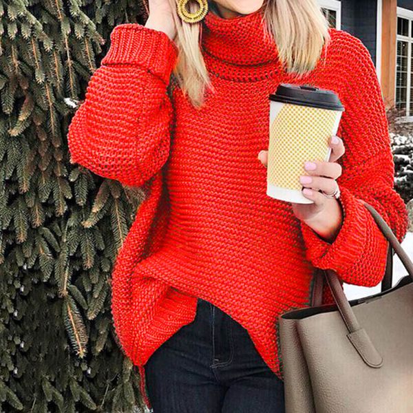 jaycosin chic autumn winter red sweater pullovers women long sleeve casual warm basic turtleneck sweater female jumpers 1111, White;black
jaycosin chic autumn winter red sweater pullovers women long sleeve casual warm basic turtleneck sweater female jumpers 1111, White;black