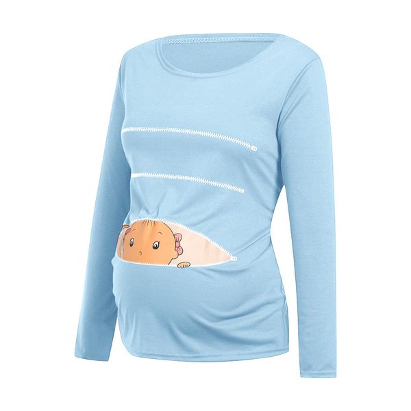 sagace plus size pregnancy nursing long sleeves maternity clothes breastfeeding cartoon t-shirt pregnant women jly23, White
sagace plus size pregnancy nursing long sleeves maternity clothes breastfeeding cartoon t-shirt pregnant women jly23, White