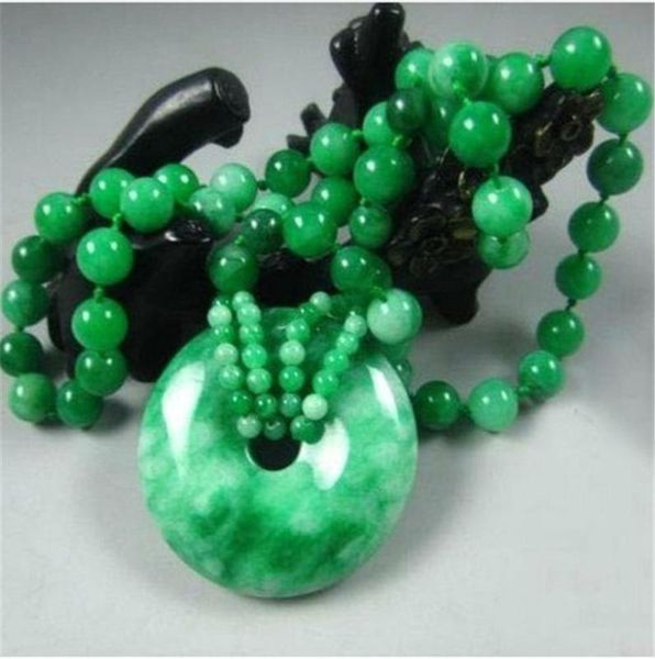 natural water droplets safety button emerald pendant necklace for women colorful jade ball beads sweater chain lucky jade, Silver
natural water droplets safety button emerald pendant necklace for women colorful jade ball beads sweater chain lucky jade, Silver