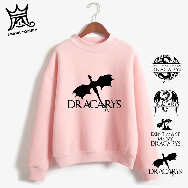 dracarys warm women high-necked sweatshirt harajuku vintage style hoodie sweatshirts winter/autumn casual women clothes 2019, Black
dracarys warm women high-necked sweatshirt harajuku vintage style hoodie sweatshirts winter/autumn casual women clothes 2019, Black
