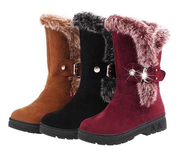 women snow boots botas femininas ankle boot fashion lady winter warm shoe zapatos mujer shoes women's short plush boot36-41, Black
women snow boots botas femininas ankle boot fashion lady winter warm shoe zapatos mujer shoes women's short plush boot36-41, Black