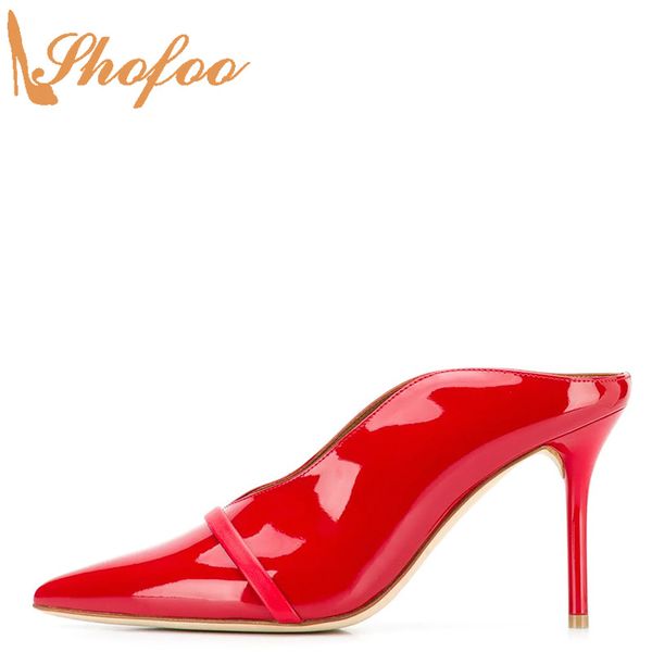 red patent leather stilettos strap pointed toe pumps woman high thin heels large size 11 15 ladies fashion office shoes shofoo, Black
red patent leather stilettos strap pointed toe pumps woman high thin heels large size 11 15 ladies fashion office shoes shofoo, Black
